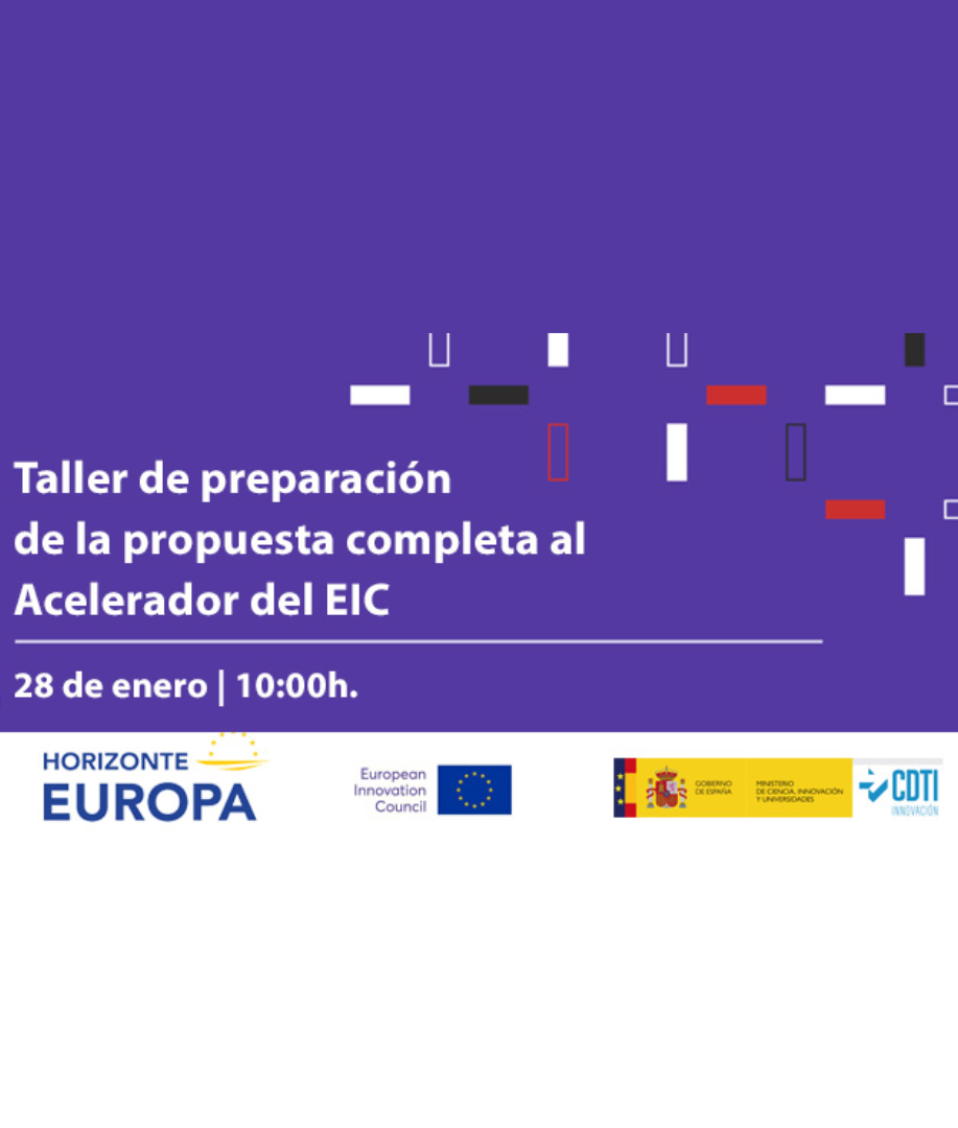 Taller Preparación de Propuestas Acelerador del “European